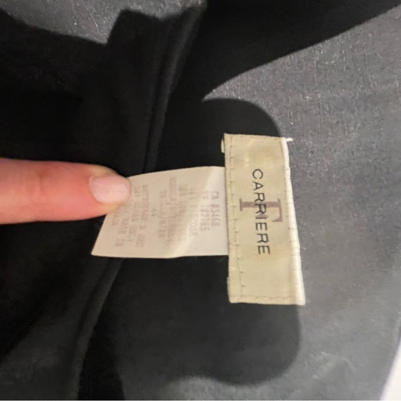 Femme Carrier black dress - size 44 - Picture 4 of 4